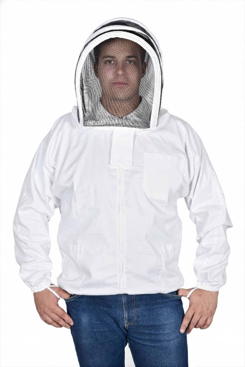 Ultra-Light 1-Layer Ventilated Beekeeping Jacket – 3D Spacer Mesh